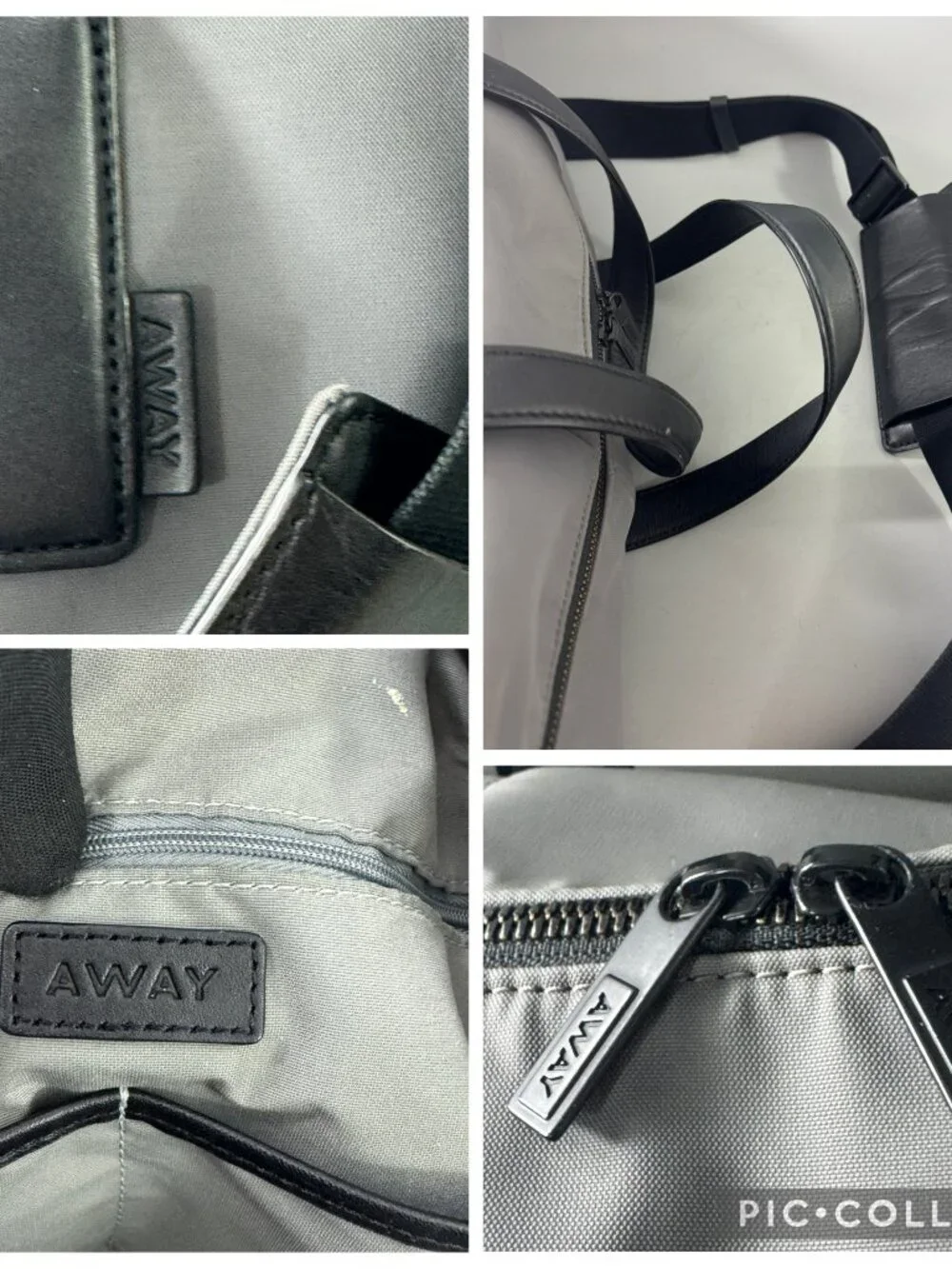 Away gray canvas